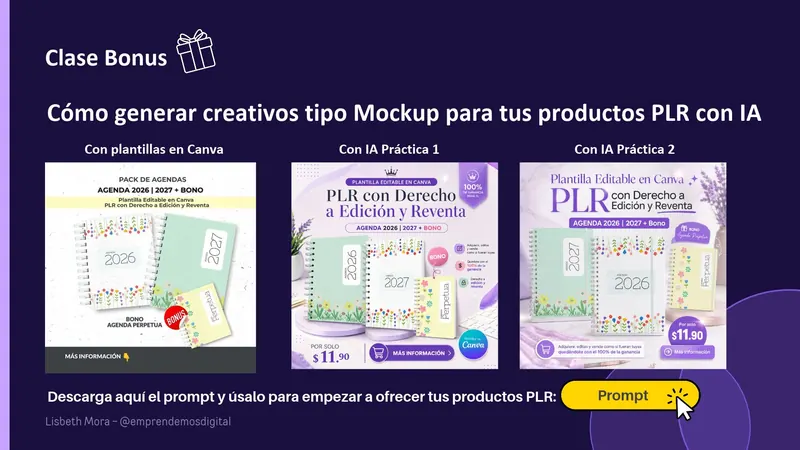 Clase bonus de mockups con IA